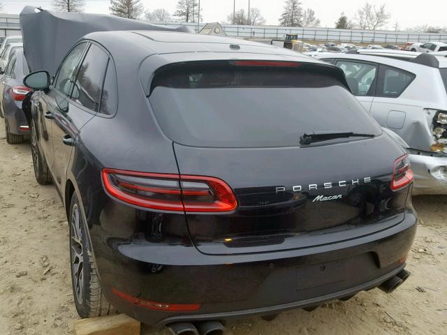 WP1AA2A58JLB15225 - 2018 PORSCHE MACAN BLACK photo 3