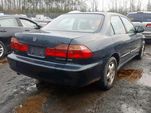 1HGCG1658YA017251 - 2000 HONDA ACCORD EX GREEN photo 4