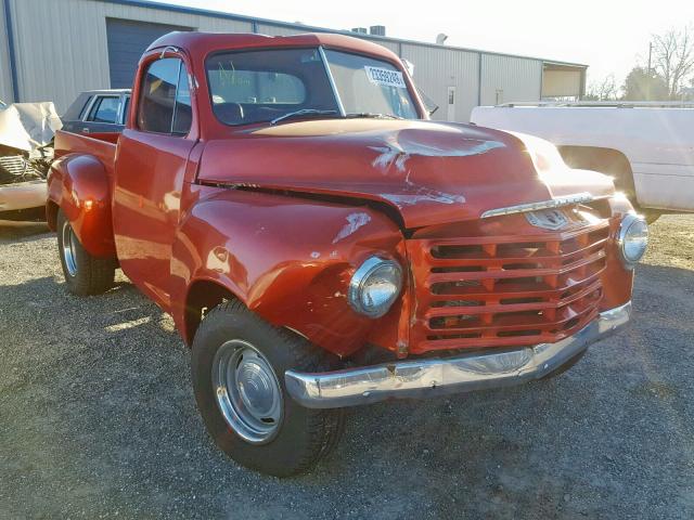 1R59488 - 1949 STUDEBAKER TRUCK ORANGE photo 1