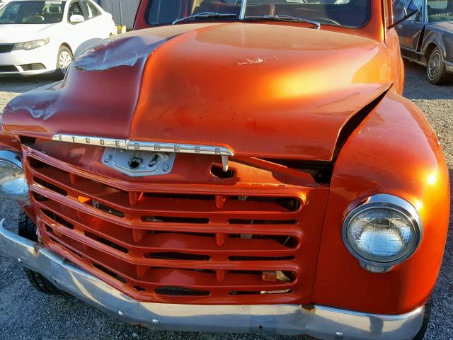 1R59488 - 1949 STUDEBAKER TRUCK ORANGE photo 10