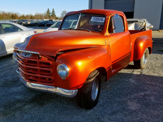 1R59488 - 1949 STUDEBAKER TRUCK ORANGE photo 2