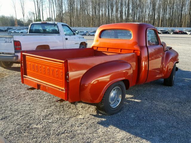 1R59488 - 1949 STUDEBAKER TRUCK ORANGE photo 4