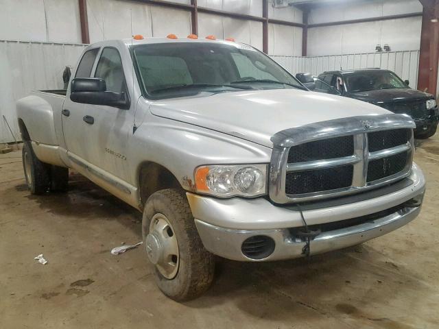 3D7MU48C13G831802 - 2003 DODGE RAM 3500 S SILVER photo 1