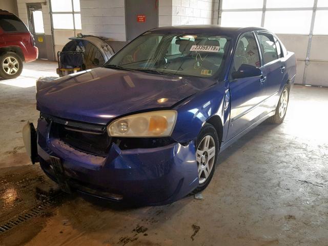 1G1ZT53F36F283830 - 2006 CHEVROLET MALIBU LT BLUE photo 2