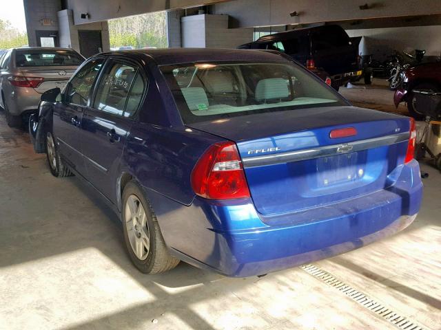 1G1ZT53F36F283830 - 2006 CHEVROLET MALIBU LT BLUE photo 3