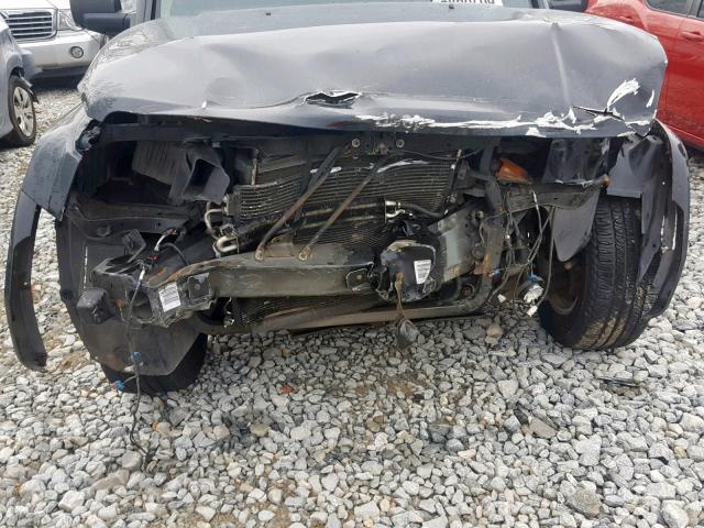 1J8HH48N66C343771 - 2006 JEEP COMMANDER BLACK photo 9