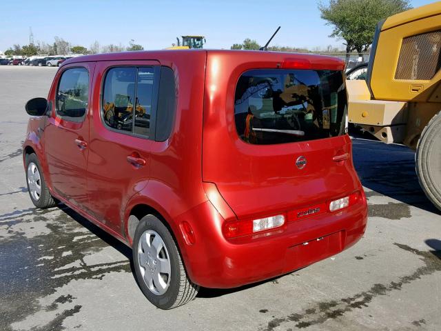 JN8AZ2KR2BT208825 - 2011 NISSAN CUBE BASE 红色 照片 3