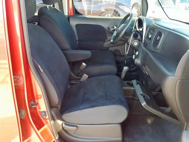 JN8AZ2KR2BT208825 - 2011 NISSAN CUBE BASE 红色 照片 5