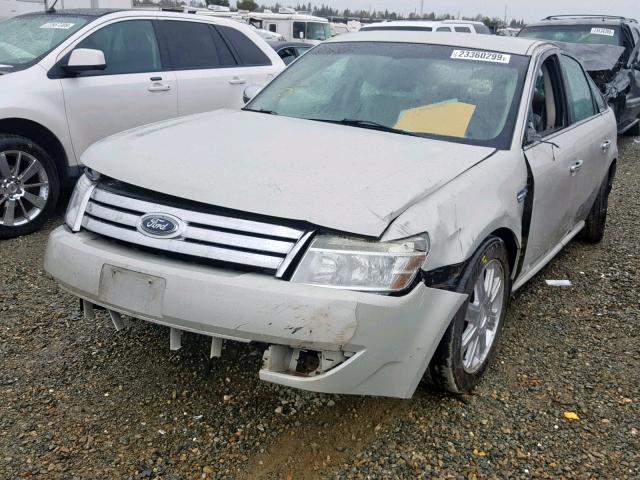 1FAHP28W38G156822 - 2008 FORD TAURUS LIM CREAM photo 2