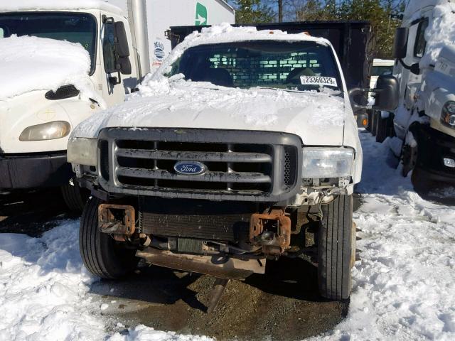 1FDAF56F2XEE28432 - 1999 FORD F550 SUPER WHITE photo 9