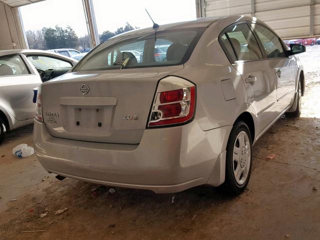 3N1AB61E97L667337 - 2007 NISSAN SENTRA 2.0 SILVER photo 4