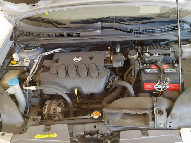 3N1AB61E97L667337 - 2007 NISSAN SENTRA 2.0 SILVER photo 7