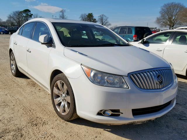 1G4GC5EG1AF157698 - 2010 BUICK LACROSSE C WHITE photo 1