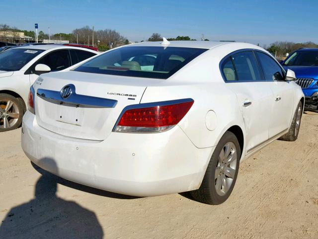 1G4GC5EG1AF157698 - 2010 BUICK LACROSSE C WHITE photo 4