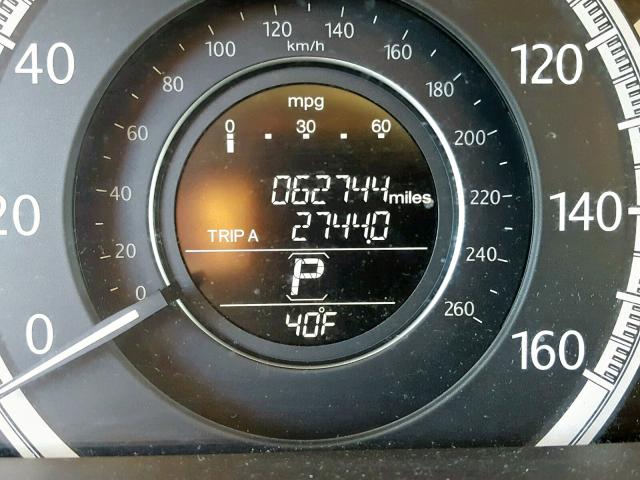 1HGCR2F37EA153915 - 2014 HONDA ACCORD LX 勃艮第红 照片 8