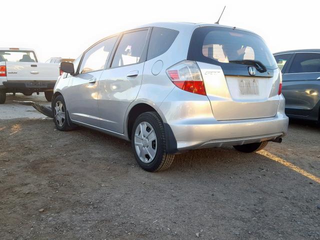 JHMGE8H32DC050348 - 2013 HONDA FIT SILVER photo 3