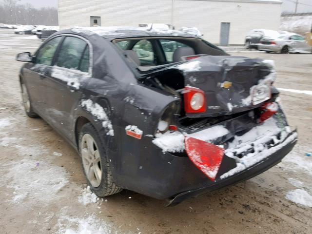 1G1ZB5E14BF244176 - 2011 CHEVROLET MALIBU LS GRAY photo 3