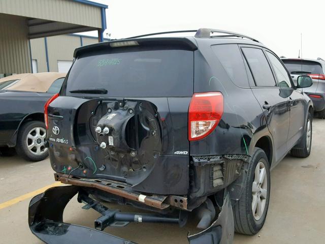 JTMBK31V675037159 - 2007 TOYOTA RAV4 LIMIT BLACK photo 4