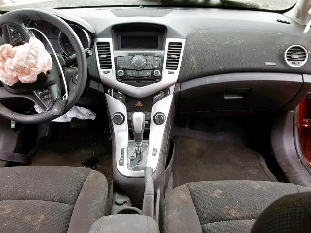 1G1PC5SB4F7244244 - 2015 CHEVROLET CRUZE LT ბურგუნდია ფოტო 9
