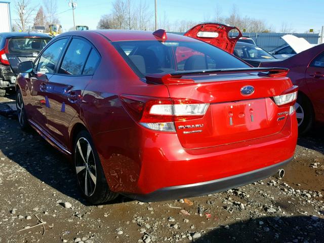 4S3GKAM67H3625731 - 2017 SUBARU IMPREZA SP RED photo 3