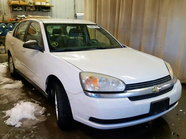 1G1ZT52835F299446 - 2005 CHEVROLET MALIBU LS WHITE photo 1