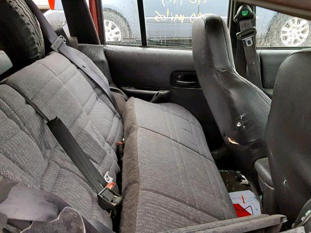 1J4FF48S01L557927 - 2001 JEEP CHEROKEE S MAROON photo 6