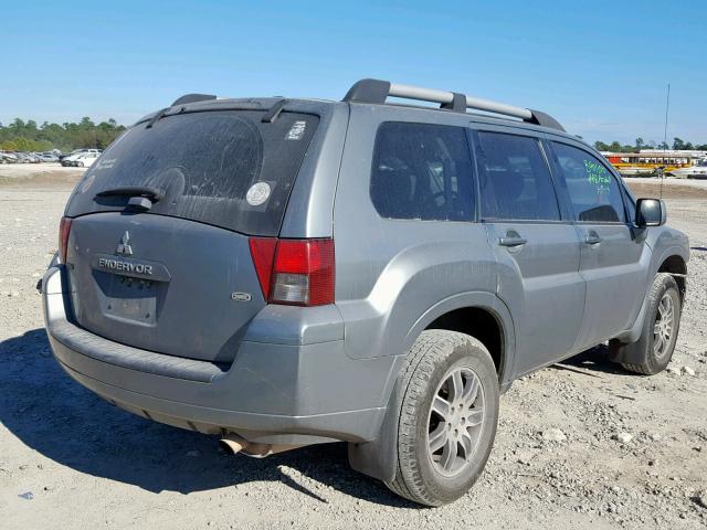 4A4MM31S48E020508 - 2008 MITSUBISHI ENDEAVOR S GRAY photo 4