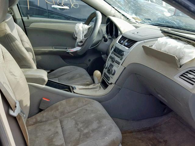 1G1ZA5E02AF254553 - 2010 CHEVROLET MALIBU LS BLUE photo 5