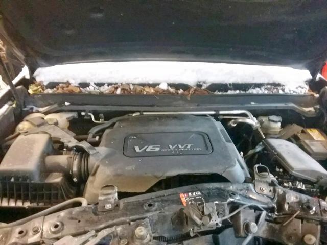 1GCHTCE38G1186082 - 2016 CHEVROLET COLORADO L BLACK photo 7