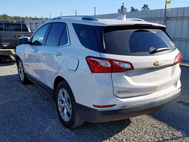 3GNAXMEV7JS524260 - 2018 CHEVROLET EQUINOX PR WHITE photo 3