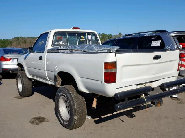 4TARN01P6RZ299955 - 1994 TOYOTA PICKUP 1/2 WHITE photo 3