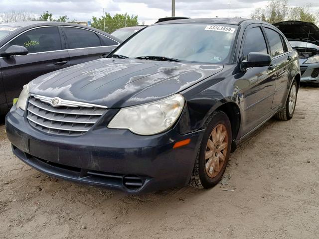 1C3LC46K48N151737 - 2008 CHRYSLER SEBRING LX BLACK photo 2