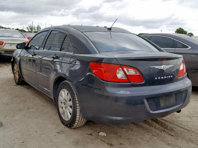 1C3LC46K48N151737 - 2008 CHRYSLER SEBRING LX BLACK photo 3