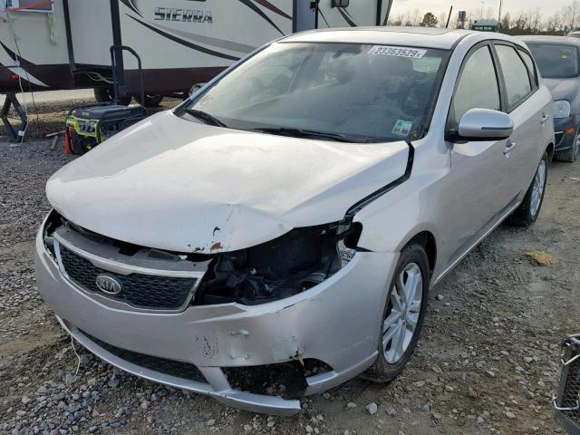 KNAFU5A20C5467340 - 2012 KIA FORTE EX Gümüş foto 2