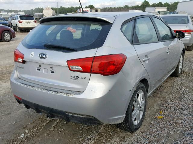 KNAFU5A20C5467340 - 2012 KIA FORTE EX Gümüş foto 4