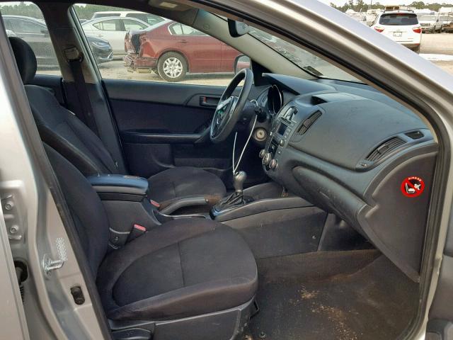KNAFU5A20C5467340 - 2012 KIA FORTE EX Gümüş foto 5