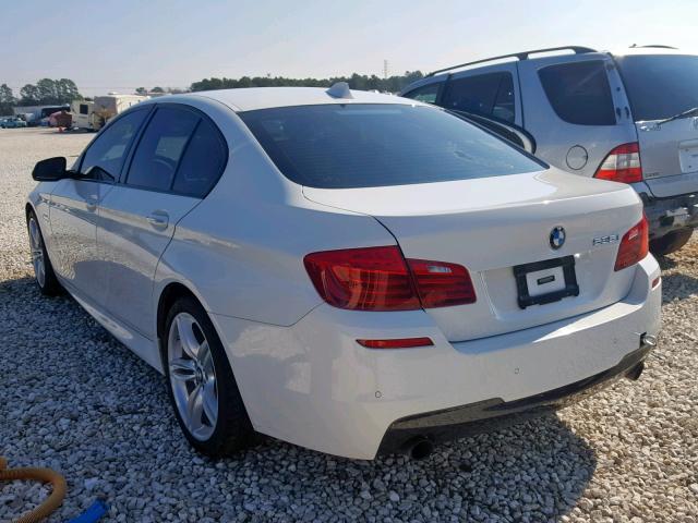 WBA5B1C50ED484388 - 2014 BMW 535 I WHITE photo 3