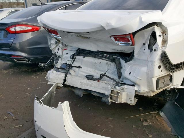 1G11B5SAXDF272066 - 2013 CHEVROLET MALIBU LS WHITE photo 9