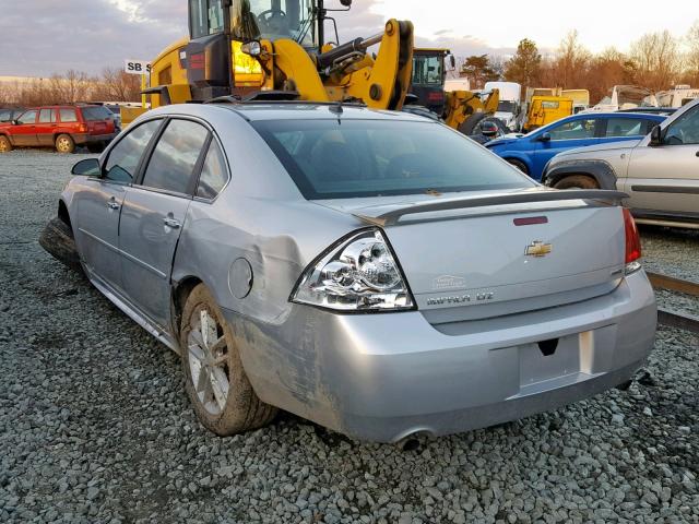 2G1WC5E34E1163336 - 2014 CHEVROLET IMPALA LIM SILVER photo 3