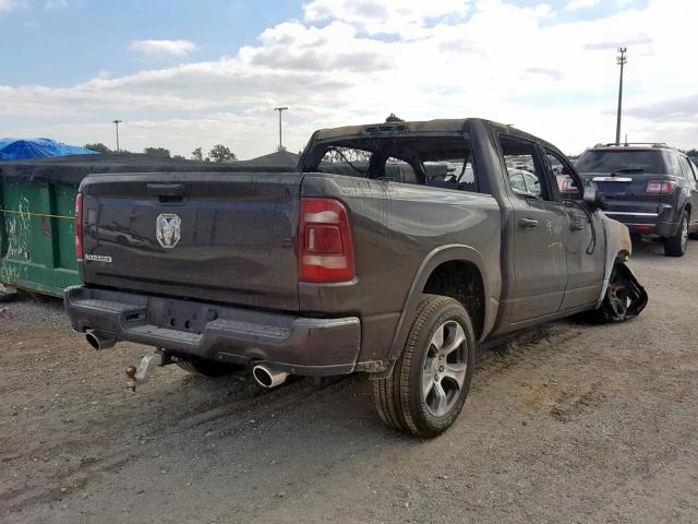 1C6RREJT4KN576626 - 2019 RAM 1500 LARAM BROWN photo 4