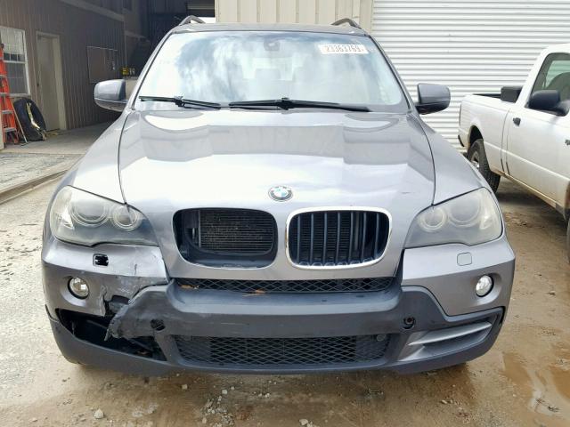 5UXFE435X8L034322 - 2008 BMW X5 3.0I GRAY photo 9