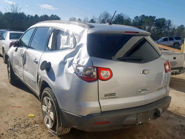 1GNER23D29S113995 - 2009 CHEVROLET TRAVERSE L SILVER photo 3