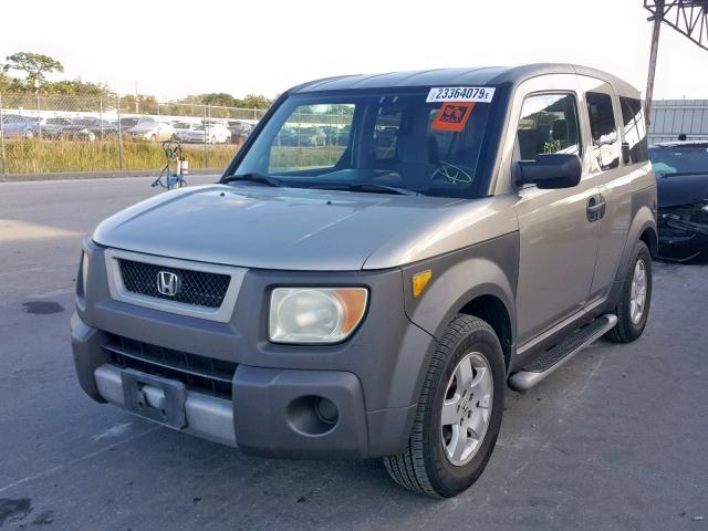 5J6YH28544L000833 - 2004 HONDA ELEMENT EX SILVER photo 2