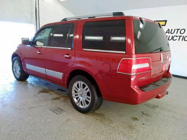 5LMFU27547LJ17495 - 2007 LINCOLN NAVIGATOR 红色 照片 3