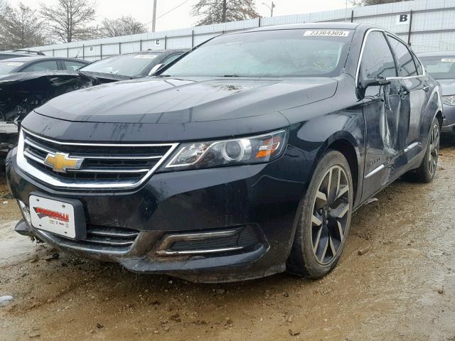 2G1145S31G9119553 - 2016 CHEVROLET IMPALA LTZ BLACK photo 2