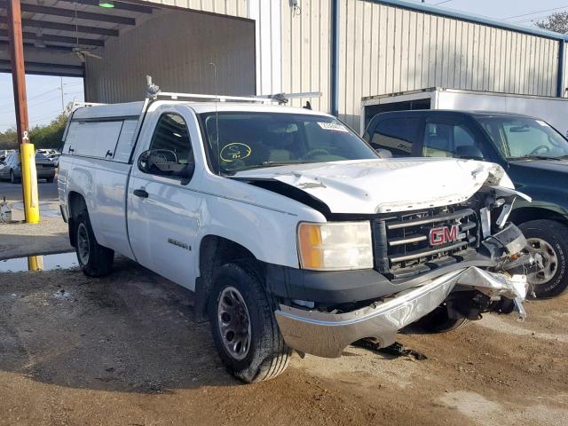 1GTEC14C67Z546136 - 2007 GMC NEW SIERRA WHITE photo 1