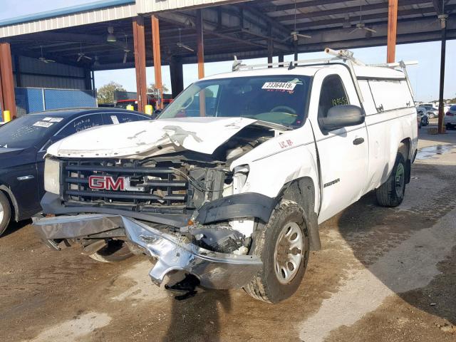 1GTEC14C67Z546136 - 2007 GMC NEW SIERRA WHITE photo 2