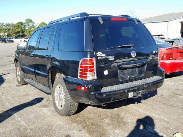 4M2DU86WX5ZJ21132 - 2005 MERCURY MOUNTAINEE 黑色 照片 3