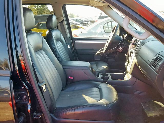 4M2DU86WX5ZJ21132 - 2005 MERCURY MOUNTAINEE 黑色 照片 5