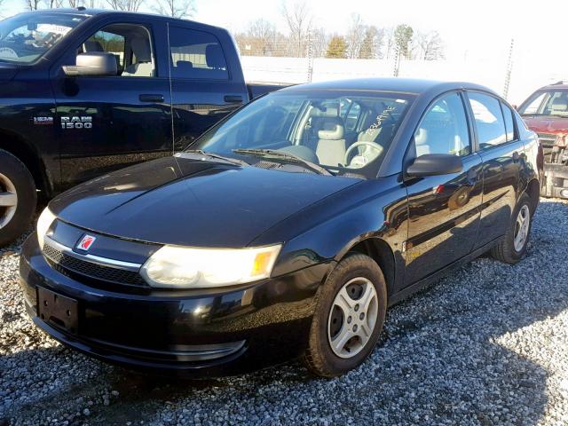 1G8AG52FX3Z193623 - 2003 SATURN ION LEVEL BLACK photo 2